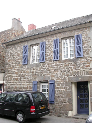 Maison, 22 rue Jean Boucher (Hédé fusionnée avec Bazouges-sous-Hédé pour former la commune de Hédé-Bazouges en 2009)
