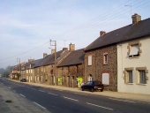 Village et écarts sur la commune de Roz-landrieux