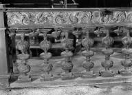 Clôture de choeur (table de communion), chapelle Notre-Dame-de-Kergoat (Quéménéven)