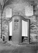 Confessionnal (2), église paroissiale Notre-Dame (Kernascléden)