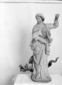 Statue : sainte Marguerite, église paroissiale Saint-Marc-Saint-Joseph (Augan)