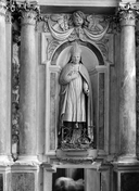 Statue (petite nature) : saint Paterne, église paroissiale Saint-Malo (Locmalo)