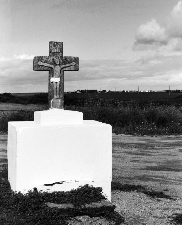 Croix monumentale dite Croix du Run, Borvran (Locmaria)