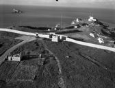 Batteries (4 canons G de 24 cm modèle 1876, 4 canons de 19 cm modèle 1875-1876, 4 canons G de 95 mm sur affûts G de côte), poste de projecteur (Cr 345), Pointe du Toulinguet (Camaret-sur-Mer)