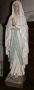 Statue : Vierge, dite Notre-Dame de Lourdes