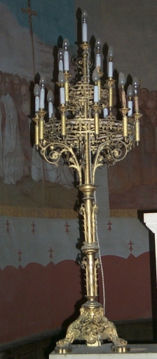 Paire de chandeliers de choeur
