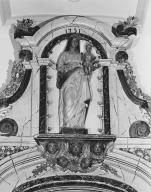 Statue (petite nature) : Vierge à l'enfant, église paroissiale Saint-Symphorien (Surzur)