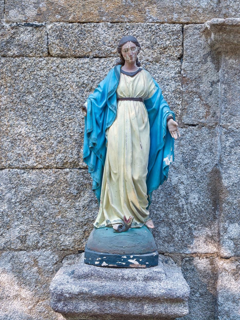 Statue : Vierge de l'Immaculée Conception, église de la Sainte-Trinité (Quimper, anciennement commune de Kerfeunteun)