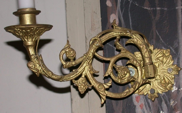 Paire de porte-luminaire
