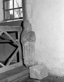 Statue, bénitier (demi-nature, d'applique) : Vierge à l'Enfant, chapelle Saint-André (Plogoff)