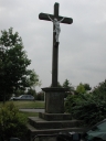 Croix monumentale dite croix de mission, Place Jane Beusnel (Montgermont)