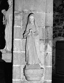 Statue (d'applique, petite nature) : Vierge de douleur, église paroissiale Saint-Ronan (Locronan)
