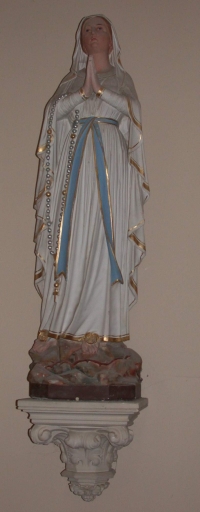 Statue sur culot : Vierge, dite Notre-Dame de Lourdes