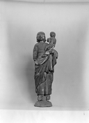 Statue (statuette) : saint Joseph, église paroissiale Saint-Yves (Plouray)