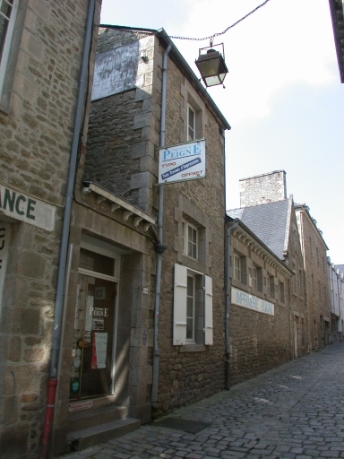 Imprimerie Peigné, 15 rue de la Croix (Dinan)