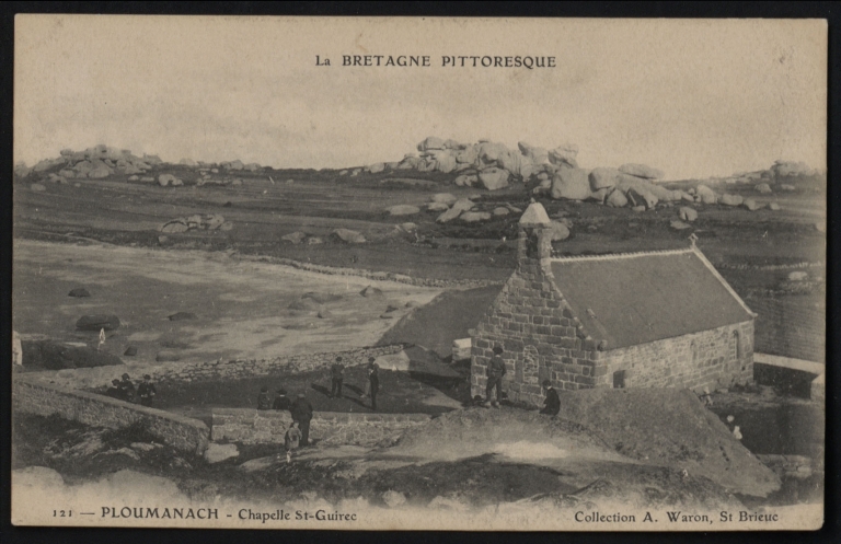 Chapelle Saint-Guirec, rue de l'Oratoire, Ploumanac'h (Perros-Guirec)