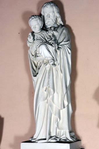 Statue : Saint Joseph et l'Enfant