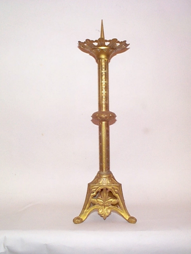 Chandeliers d'autel (4) 1, Ropenard (Maure-de-Bretagne fusionnée en Val d'Anast en 2017)