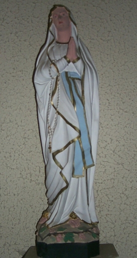 Statue sur culot : Vierge, dite Notre-Dame de Lourdes