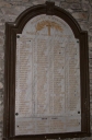 Tableau commémoratif des morts de la guerre 1914-1918 et de la guerre 1939-1945