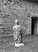 Statue (petite nature) : saint Jean-Baptiste, chapelle Saint-Claude (Gourin)