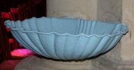 Série de 5 bénitiers d'applique