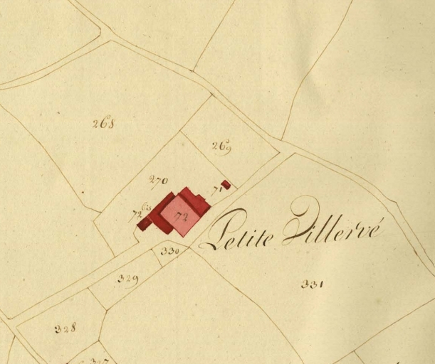 Manoir de la Petite-Ville-Hervé, Voie communale n° 29 (Planguenoual fusionnée en Lamballe-Armor en 2019)