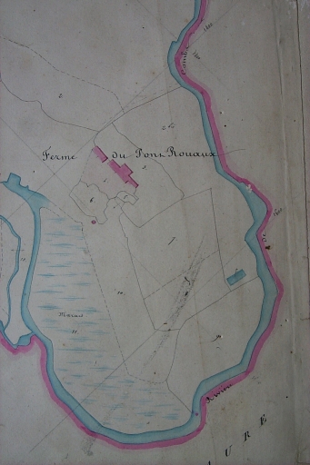 Manoir, le Pont Rouault (Mernel)