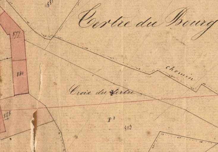 Croix de chemin, 17 rue des Docteurs Roux et Calmettes (Pléneuf-Val-André)