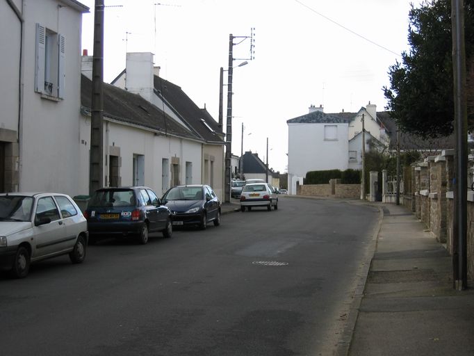 Ensemble de quatre maisons, 43, 41, 39, 37 rue Victor Basch (Vannes)