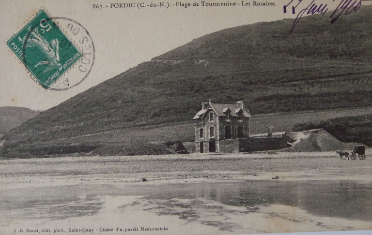 Le front de mer de la commune de Pordic
