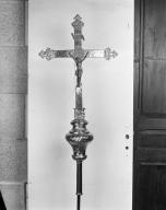 Croix de procession (n° 1), église paroissiale du Sacré-Coeur (Pont-Scorff)