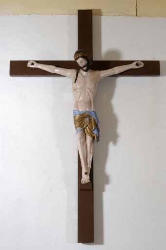 Croix : Christ en croix, Vieux Rimaison (Pluméliau fusionnée en Pluméliau-Bieuzy en 2019)