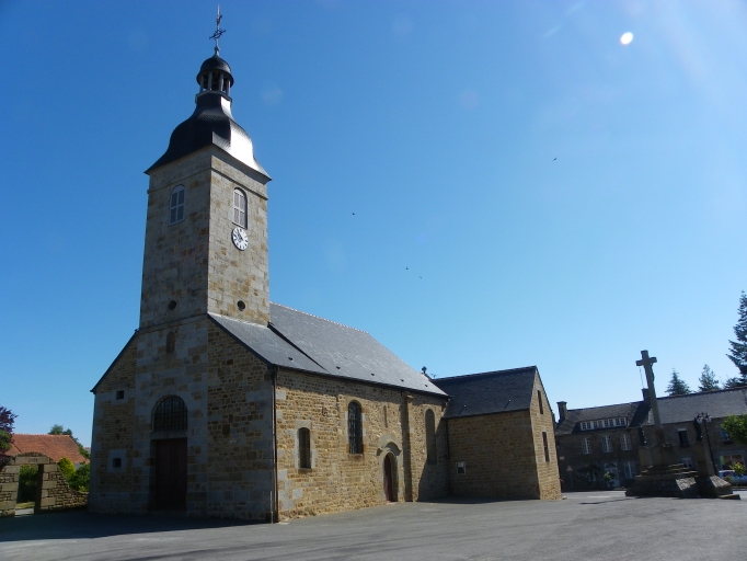Eglise paroissiale Saint-Martin (Baillé fusionnée en Saint-Marc-le-Blanc en 2019)