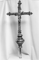 Croix de procession, église paroissiale Saint-Pierre (Pleudaniel)