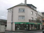 Maison d'artisan, actuellement miroiterie, 56 rue Alphonse-Guérin (Rennes)