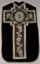 Ornement noir 1 : chasuble, étole