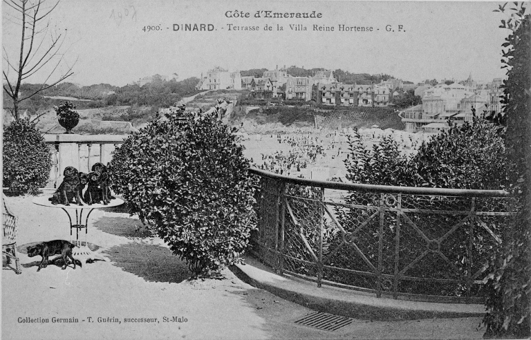 Maison de villégiature balnéaire dite la Reine Hortense, 19 rue de la Malouine (Dinard)