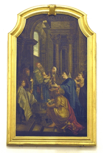 Tableau : Présentation au temple