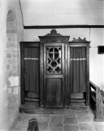 Confessionnal (n° 2), église paroissiale Saint-Gérand (Cléguer)