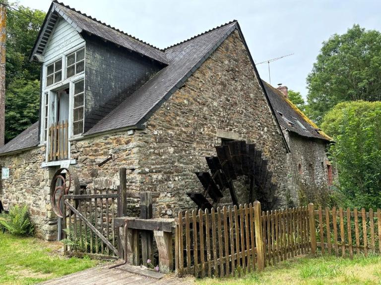 Moulin à eau, le Pont de la Fosse (Quelneuc fusionnée en Carentoir en 2017)