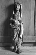 Statue (d'applique, petite nature) : sainte femme, église paroissiale Notre-Dame (La Couyère)