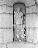 Statue (statuette, d'applique) : Enfant Jésus, chapelle Saint-Laurent ou Notre-Dame-de-Bonne-Nouvelle (Goulien)