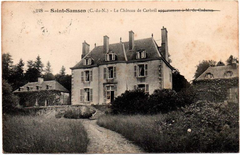 Château, dite "malouinière" de Carheil (Saint-Samson-sur-Rance)