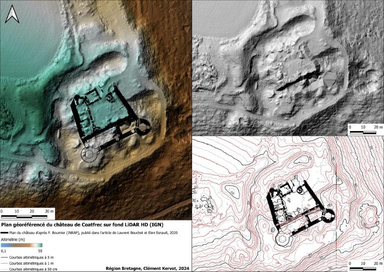 Château de Coatfrec (Ploubezre)