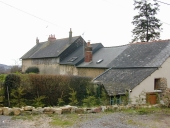 Alignement de maisons, la Sorinais (Liffré)