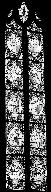 Ensemble de deux verrières à personnages des baies 1 : vie de saint Pierre, et 2 : vie de saint Paul, église paroissiale Saint-Pierre (Plouescat)