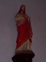 Statue, socle (petite nature) : Sacré Coeur