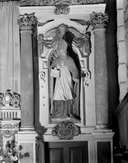 Statue : Saint Colomban, église paroissiale Notre-Dame (Malansac)