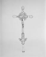 Croix de procession (2), abbaye de bénédictins Saint-Gildas, de bénédictins de la congrégation de Saint-Maur, de soeurs de la charité de Saint-Louis (Saint-Gildas-de-Rhuys)